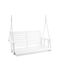 Wooden Veranda Swing Vevor 4 Ft White Garden Swing Chains 880 Lbs Capacity Mlqqcmk4yc0004zalv0