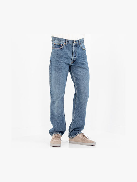Men's Jeans Pants with Slim Fit Blue