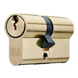 Asymmetrical Lock Cylinder Fab 200rsbd/40+45 3 Keys Length 85mm Tfan Asymmetrical Lock Cylinder Fab 200rsbd/40+45 3 Keys Length 85mm Tfan