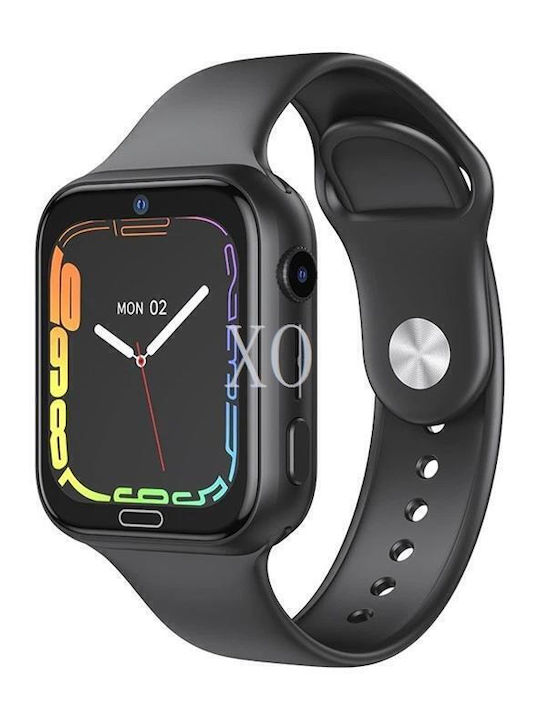XO Smartwatch Μαύρο