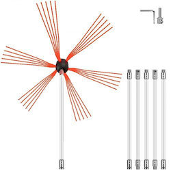Vevor Nylon Perie de curățare a coșurilor de fum Rotundă cu Diametru 17mm