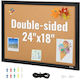 Vevor Cork Notice Board 24x18cm
