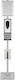 Vevor Automatic Commercial Cream Soap Dispenser 1000ml Silver