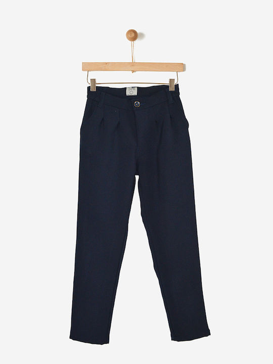 Παιδικό Παντελόνι Chino Υφασμάτινο Navy