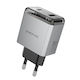 Borofone Charger Without Cable with USB-A Port and USB-C Port 35W Power Delivery / Quick Charge 3.0 Gray (BN20 Lena)