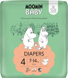 Moomin Baby № 4 за 7-14kgkg 42бр Moomin Baby № 4 за 7-14kgkg 42бр