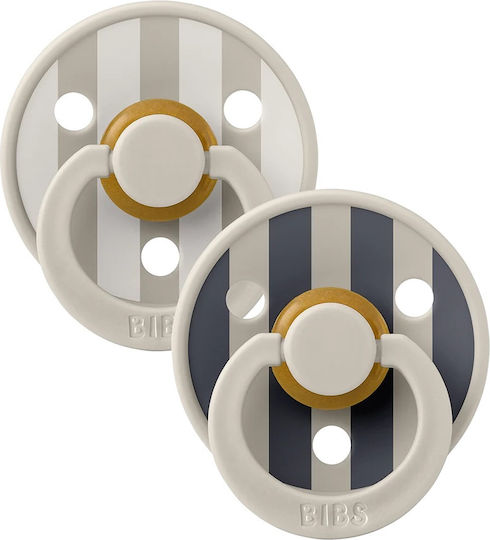 Bibs Studio Pacifiers Rubber Studio Sand Mix for 0-6 months 2pcs