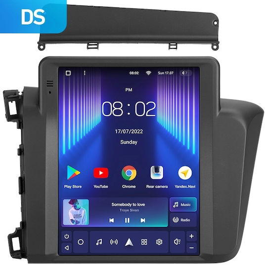 Teyes Sistem Audio Auto pentru Honda Civic Skoda Rapid Dodge Călătorie 2011-2017 (Bluetooth/USB/WiFi/GPS/Apple-Carplay/Android-Auto) cu Ecran Tactil 9.7"