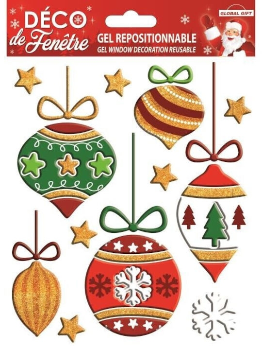 Global Gift Crăciun Autocolante 13.5x15cm.