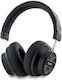 DKNY DKBHM2PCSHLK Ασύρματα / Ενσύρματα On Ear Ακουστικά με 30 ώρες Λειτουργίας και Quick Charge Μαύρα