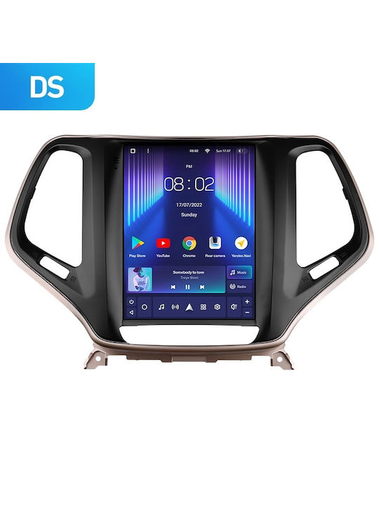Teyes Sistem Audio Auto pentru Skoda Rapid Jeep Cherokee Dodge Călătorie 2013-2018 (Bluetooth/USB/WiFi/GPS/Apple-Carplay/Android-Auto) cu Ecran Tactil 9.7"