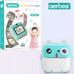 Aerbes 81023CPC50LB Παιδική με Θερμική Εκτύπωση Μπλε Aerbes 81023CPC50LB Παιδική με Θερμική Εκτύπωση Μπλε