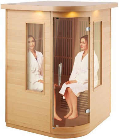 Vevor Saună Cuptor / Încălzitor exterior pentru 2 Persoane Interior L137.6xW137.6xH190cm