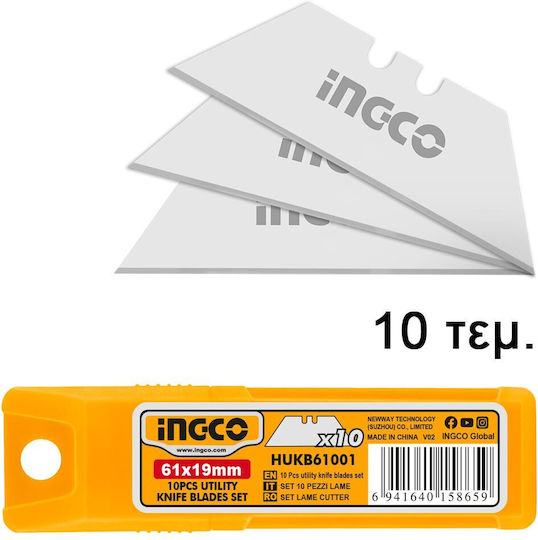 Ingco Ανταλλακτικές Λεπίδες 10τμχ