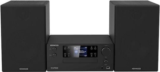 Kenwood Ηχοσύστημα 2.0 Smart Micro 100W με CD / Network Player Player και Bluetooth