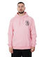 Grimey Sweatshirt with Hood Pink