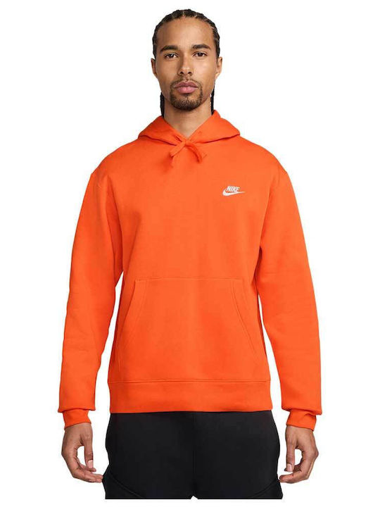 Nike Sportswear Hanorac Fleece cu Glugă Portocaliu BV2654-819