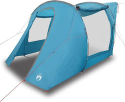 vidaXL Cort Camping Albastră 335x352x217cm