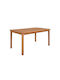 Masă Exterior Din Teak Bali Natural 150x90x75cm