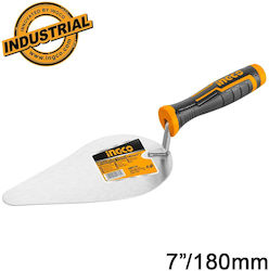 Ingco Trowel Inox 177.8x180mm HBT718