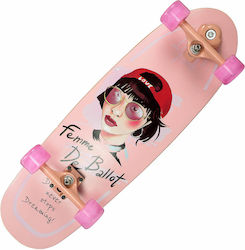 Action One Skateboard Complet Shortboard Femme 75 X 23 Cm Roz Action One Skateboard Complet Shortboard Femme 75 X 23 Cm Roz