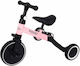 Action One Kids Balance Bike Tricycle Coral Pink