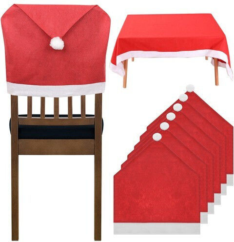 Chair Cover Set 6 Pcs + Tablecloth Chair Cover Set 6 Pcs + Tablecloth