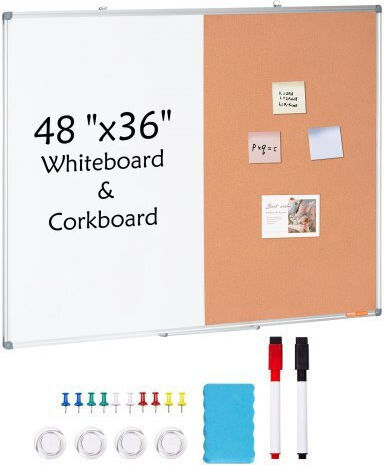 Vevor Notice Board Cork 121.92x91.44cm