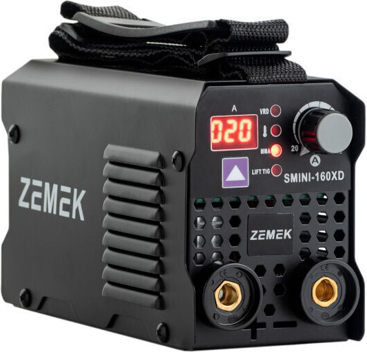 Zemek 160XD Smini Welding Machine Inverter MMA with Maximum Welding Current 160A and Duty Cycle 25%