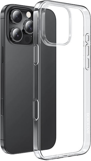 Borofone Umschlag Rückseite Silikon 1.1mm Transparent (iPhone 17 Pro Max / iPhone 17 Pro / iPhone 16 Pro Max)