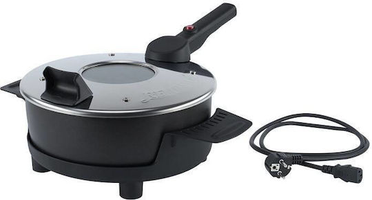 P32F/01 Pizzabäcker 580W mit Kapazität 4Es Schwarzer
