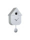 Ρολόι Τοίχου Modern Cuckoo Ka5867si 21,5x8,5x41cm Silver Karlsson Abs