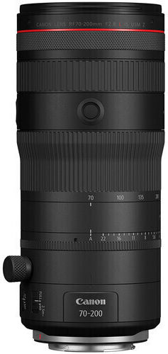 Canon Full Frame Camera Lens 70-200mm f/2.8 L IS USM Z for Canon RF Mount Black