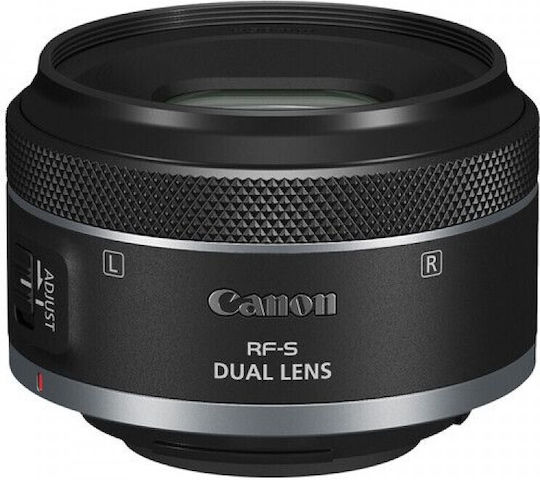 Canon Crop Φωτογραφικός Φακός RF-S 7.8mm f/4 STM Dual Σταθερός για Canon RF Mount Μαύρος