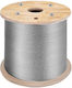 Vevor Stainless Steel Cable 3/16"x1000ft T316 Railings & DIY Applications Gss1x19-4.8mm305mv0