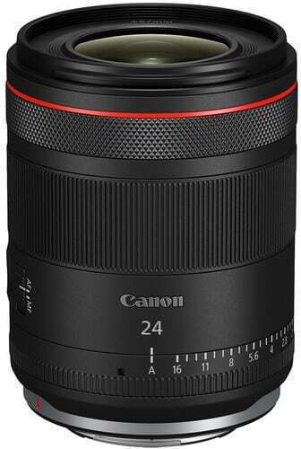 Canon Voller Rahmen Kameraobjektiv RF 24mm f/1.4 L VCM für Canon RF Mount Black
