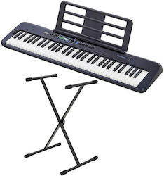 Casio Αρμόνιο Ct-s300 με 61 Δυναμικά Πλήκτρα με Βάση και Αναλόγιο Μαύρο Casio Αρμόνιο Ct-s300 με 61 Δυναμικά Πλήκτρα με Βάση και Αναλόγιο Μαύρο