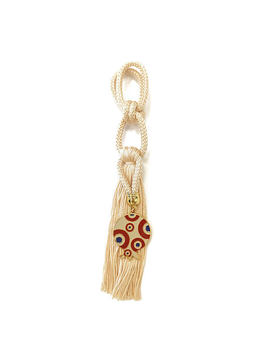 Li-LO Suspendata Amulet Rodie Roșu din Metal 23cm 1buc