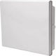 Adax ECO Basic KBT 10 Θερμοπομπός Τοίχου 1000W με Ηλεκτρονικό Θερμοστάτη Λευκός