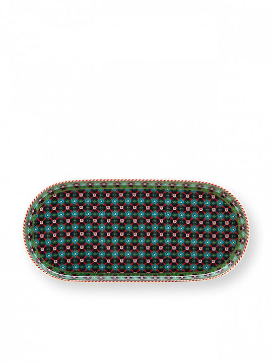 Pip Studio Rechteckige Platte Berry Blues Dunkelblau 25 x 12 cm
