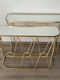 Konsolemit Spiegel Golden L100xB30xH75cm