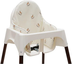 Jollein High Chair Cover in Ecru Color