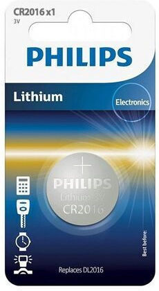 Литиева батерия Philips Cr2016