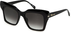 Blumarine Sunglasses Μαύρα with Acetate Frame & Black Lens