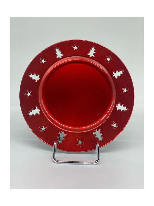 Christmas Platter Red