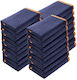 Moving Blankets Vevor 80" X 72" 35 Lbs Dz 12pcs Blue Orange Dcbyt80x72inudl28v0