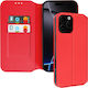 Avizar Case Iphone 16 Pro Max Clapet Card Holder Video Holder Red