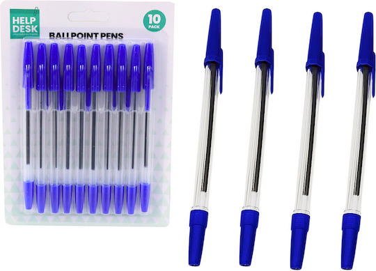 Classic Blue Pen Set 10 Pcs