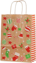 Weihnachten Geschenkverpackung Braune Tasche