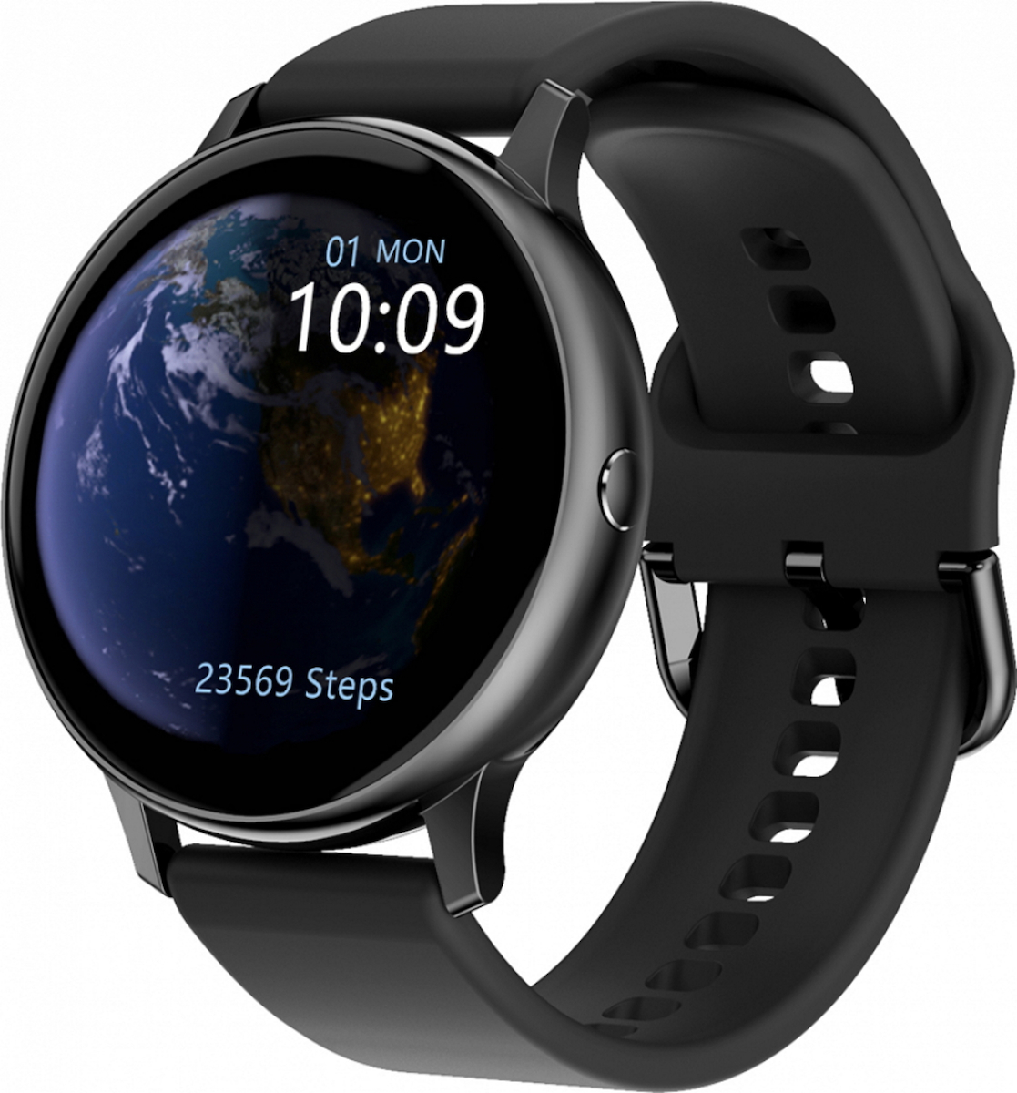 Smartwatch Dt88 Pro Idealstore Appearance Black Silicone Strap Waterproof 1.3 Hd Touchscreen Display Ecg Monitoring Pedometer Altimeter Sedentary Reminder 8 Sports Modes Whatsapp Facebook Instagram No...